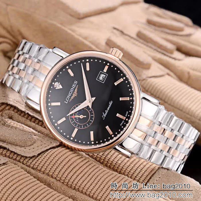 LONGINES浪琴 經典大三針 全自動機械 精品男士腕表 WSS1092